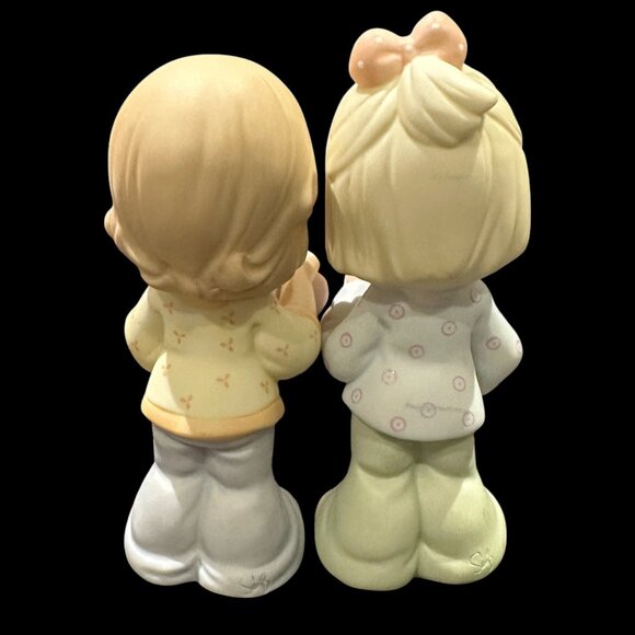 Vintage 2001 Precious Moments Set of 2 Best Friends Figurine - Picture 6 of 8